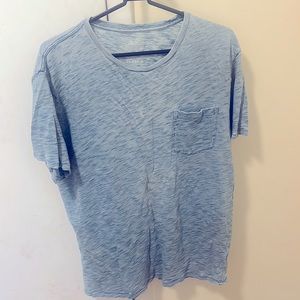 Washed light blue t shirt